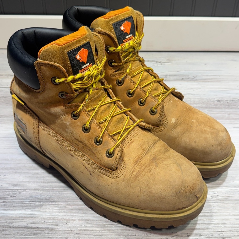 Herman Survivors Professional Series Waterproof Steel Toe Work Boot Men's Sz 12